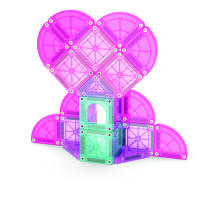 MAGNA-TILES Micromags magnētiskais konstruktors "Heart to Heart", 26 gab.