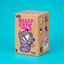 Fuggler Alley Cat Keyring Art.299879: naljakas kole koletis plush-kogumismänguasi RANDOM