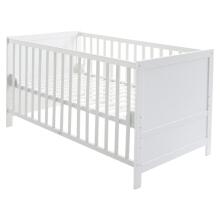 Roba Kombi Crib Art.299909 White Ümberehitatav puidust võrevoodi (140 x 70 cm)