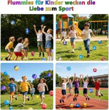 Kidsworld Bouncy Rubber Soccer Ball Art.299913 Hüppepall - 3.2 cm