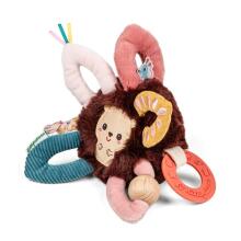 Acitvity toy with sensory rings - Leon the hedgehog