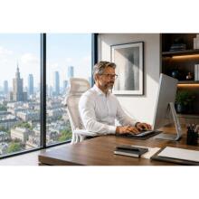 Office chair with micro mesh Sofotel Talin
