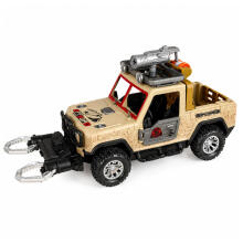 Dinosaurusejahtija komplekt Dinosauruse T-Rex figuur ja jahiauto helid