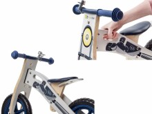 KinderKraft'18 Runner Moto Art.KKRUNNRMOT000Z  Baby Bike (wooden)
