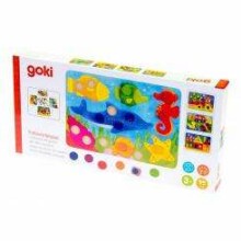 Goki Dice Game Art.56705  Lotto Colorful World