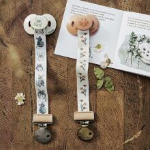 Elodie Details Pacifier Clip - Petit Royal Pink