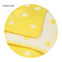 La bebe™ Lambswool 70х100 Art.36628 Yellow Bērnu dabīgas vilnas sedziņa (sega)/plediņš (New Zealand wool), 100x70 cm