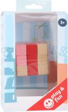Bebe Basic Cube Art.SF11143 Puidust kuubik - pusle
