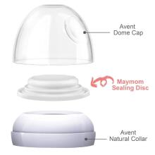 Maymom Brand Bottle Parts Compatible with Philips Avent Natural Bottles Art.40918