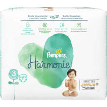 Pampers Harmonie VP S3 mähkmed S3 suurus,6-10kg,31 tk.