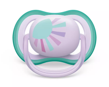 Philips Avent Ultra Air Deco Art.SCF086/04 пустышка силиконовая  0-6м, (1 шт.)