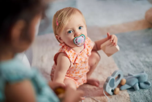 Philips Avent Ultra Air Deco Art.SCF086/04 пустышка силиконовая  0-6м, (1 шт.)