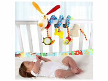 BabyMix Bear Art.44880 Spirale educational baby toy from birth