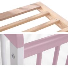 La Bebe™ Bedding Wood Set Tomi Art.43626 Cashmere  Lastemööbli komplekt: voodi ja kummut