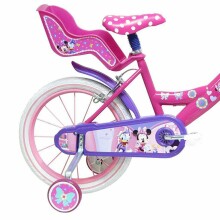 Mondo Disney Minnie Art.25117 Collas 14 Детский двухколесный велосипед с дополнительными колёсиками