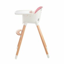 KinderKraft'20 Sienna 2 in 1 Art.KKKSIENPNK0000 Pink  стульчик для кормления