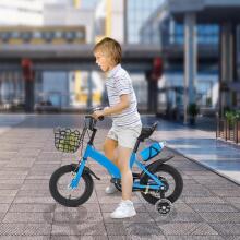 Kids Bike Wheels Collas 12' Blue Art.46663   Laste kaherattaline jalgratas lisaratastega