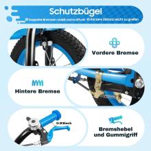 Kids Bike Wheels Collas 12' Blue Art.46663   Laste kaherattaline jalgratas lisaratastega
