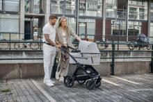 Emmaljunga Sento Max Urban Art.47479 Pearl Stroller with cradle