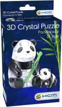 Crystal Puzzle Panda 3D Art.60903 Crystal 3D pusle