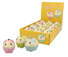 Kids Krafts Tin Piggy Bank Art.WD222