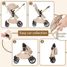 Shineey 3-in-1 Pushchair Buggy Art.U9-X Grey