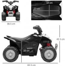 Aga Design HONDA 6V  H3 Art.62285 Laste akutoitel neljarattaline
