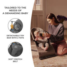 Kinderkraft Mimi Bouncer Art.KBMIMI00GRY0000 Grey