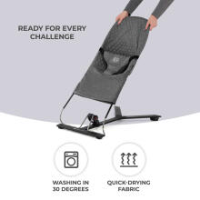 Kinderkraft Mimi Bouncer Art.KBMIMI00GRY0000 Grey