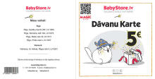 Kinkekaart 5 EUR