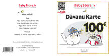 Dāvanu karte 100 EUR