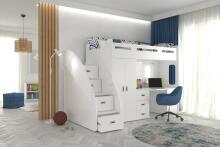 AJK Zuzia Plus Art.65563 White Laste moodulmööbli komplekt