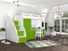 AJK Zuzia Plus Art.65575 Green Laste moodulmööbli komplekt