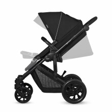 KinderKraft Prime Lite Grey 3 in1 Art.KKWPRLIGRY3000 Универсальная коляска 3 в 1+стильная сумка