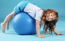 Frogeez™ Gymnastic Fitball Art.L20075 Pink