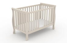 Elf Bed Gardenia  Art.74237 Cashmere Väikelapse võrevoodi (120x60 cm)