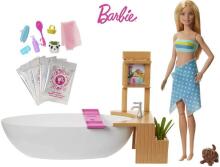 Barbie Bathroom Doll Art.GJN32 Lelle Barbija ar vannu