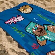 Carbotex Beach Towel Minecraft Art.MC24420254-R