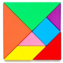 Happy Toys Puzzle Art.8709 Puidust Tangrami pusle