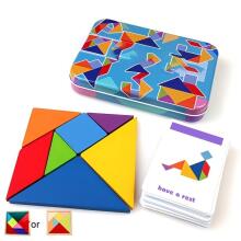Happy Toys Puzzle Art.8709 Puidust Tangrami pusle