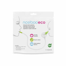Nosiboo Eco Удобный и безопасный ручной аспиратор назального секрета для детей.