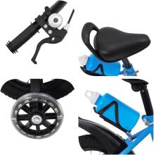 Kids Bike Wheels Collas 12' Blue Art.8061  Laste kaherattaline jalgratas lisaratastega