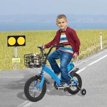 Kids Bike Wheels Collas 12' Blue Art.8061  Laste kaherattaline jalgratas lisaratastega