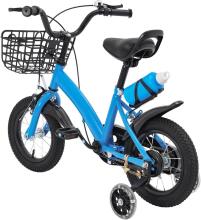 Kids Bike Wheels Collas 12' Blue Art.8061  Laste kaherattaline jalgratas lisaratastega