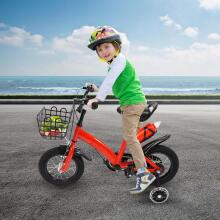 Kids Bike Wheels Collas 12' Red  Art.8063 Laste kaherattaline jalgratas lisaratastega