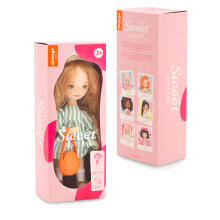 Orange Toys Sweet Sisters Sunny in a Striped Dress Art.SS02-20 Päikeseline nukk triibulises kleidis (32cm)