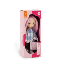 Orange Toys Sweet Sisters Billie in a Plaid Shirt Art.SS06-18 Pehme mänguasi Doll Billy ruudulises särgis (32cm)