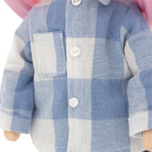 Orange Toys Sweet Sisters Billie in a Plaid Shirt Art.SS06-18 Pehme mänguasi Doll Billy ruudulises särgis (32cm)