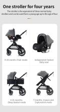 Kids Buggy 3 in 1 Art.X1 Khaki