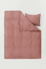 La Bebe™ Set 150x210/40x60(2) Art.85206 Old Rose Gultas veļas komplekts 3 -daļīgs 150x210/40x60(2)cm